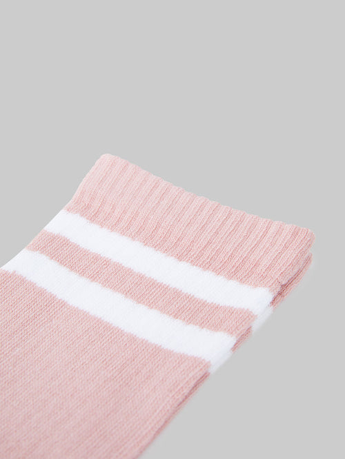 3 Pack French Connection Stripe Crew Socks