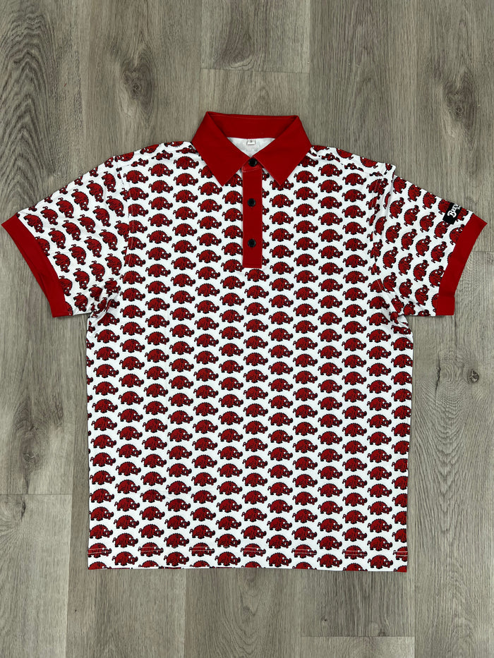 Razorback slobberin pig polo