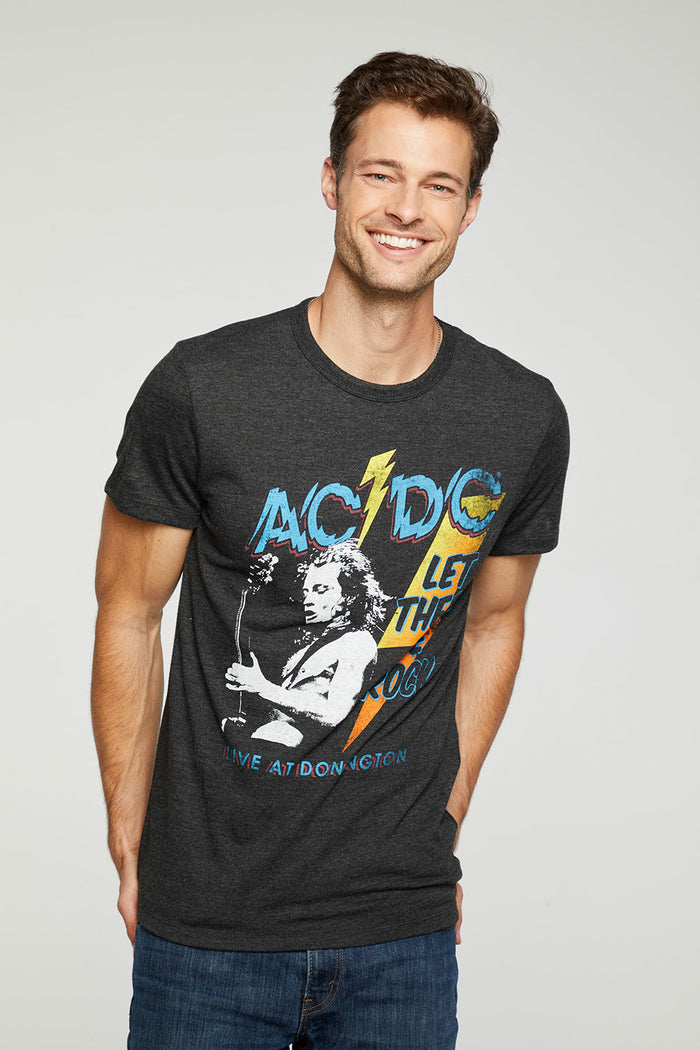 AC/DC Live At Donington Mens Tee MENS chaserbrand
