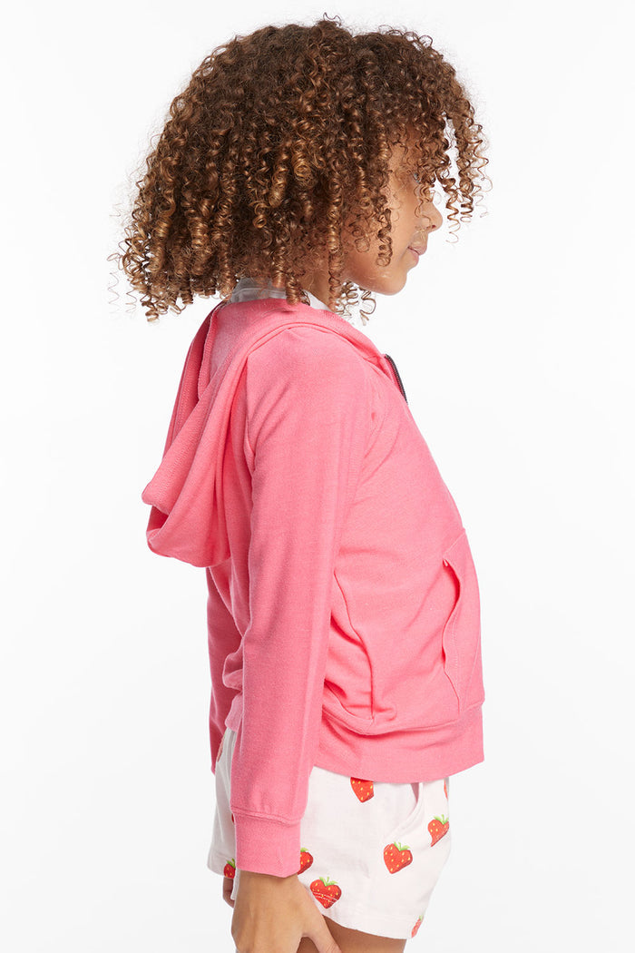 Alana Orchid Girls Zip Up Hoodie GIRLS chaserbrand