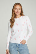 "All Over Pink Ribbon" Breast Cancer Awareness Charity Tee WOMENS chaserbrand