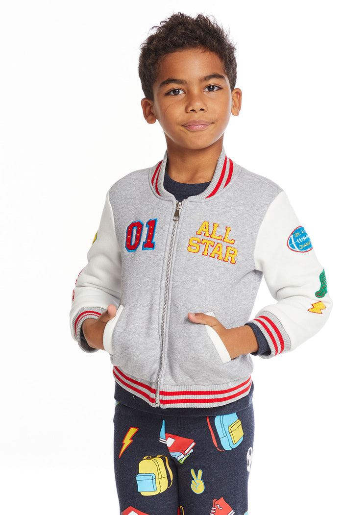 All Star Varsity Patches Boys Jacket Boys chaserbrand