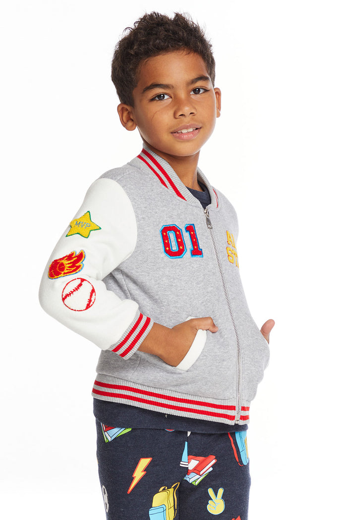 All Star Varsity Patches Boys Jacket Boys chaserbrand