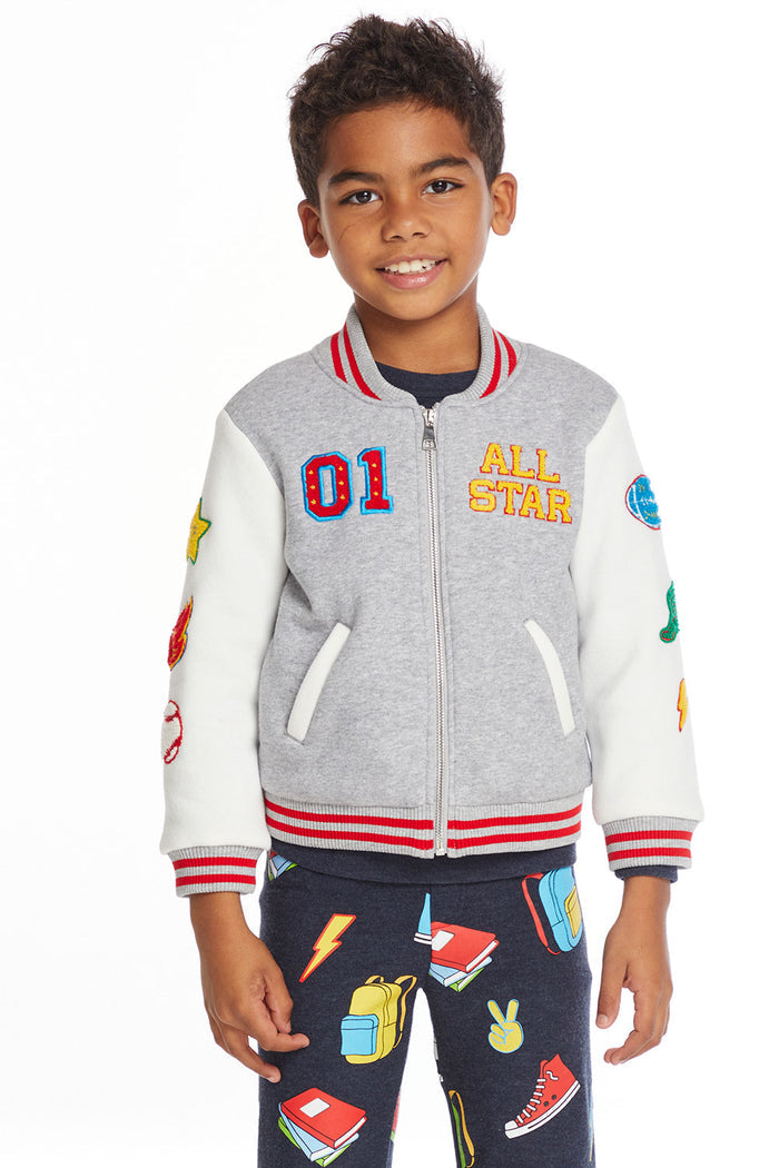 All Star Varsity Patches Boys Jacket Boys chaserbrand