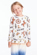 Allover Cowboy Hats Boys Long Sleeve Boys chaserbrand