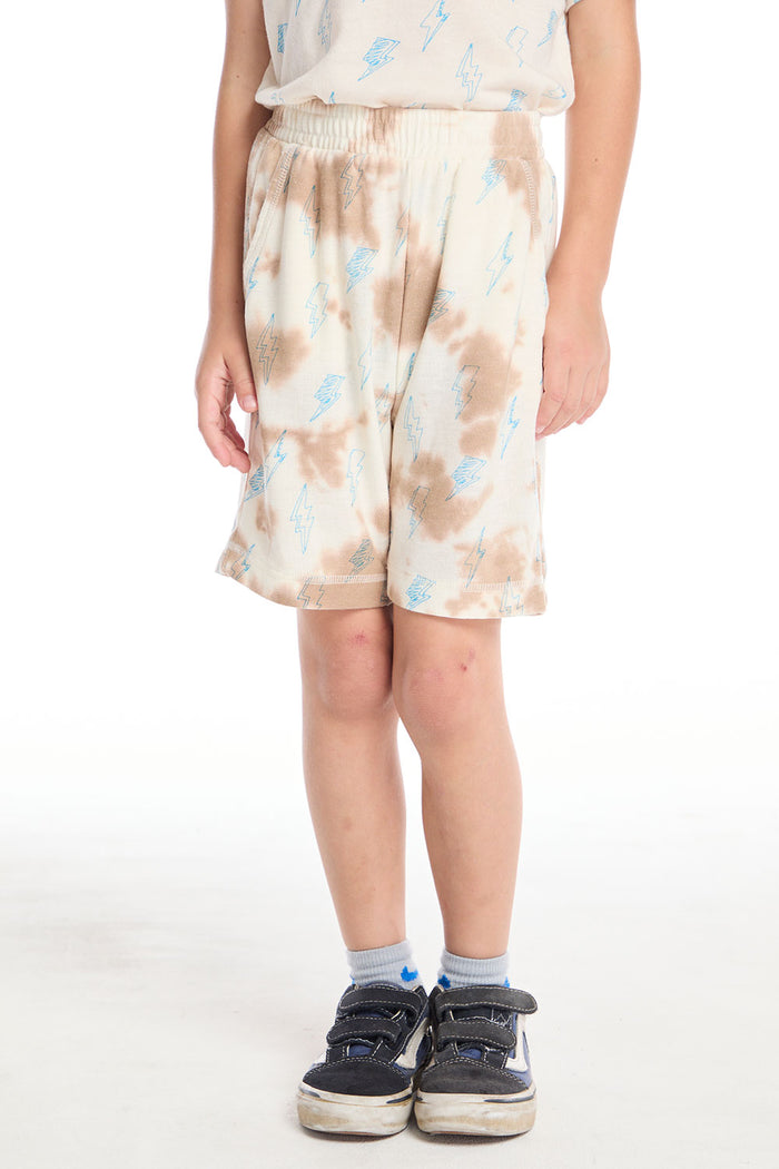 Allover Doodle Bolt Boys Shorts BOYS chaserbrand