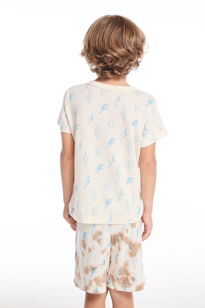 Allover Doodle Bolt Boys Tee BOYS chaserbrand