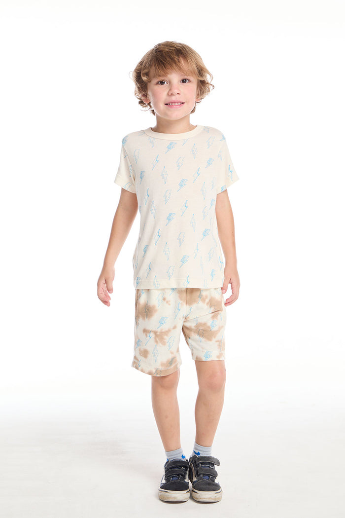 Allover Doodle Bolt Boys Tee BOYS chaserbrand
