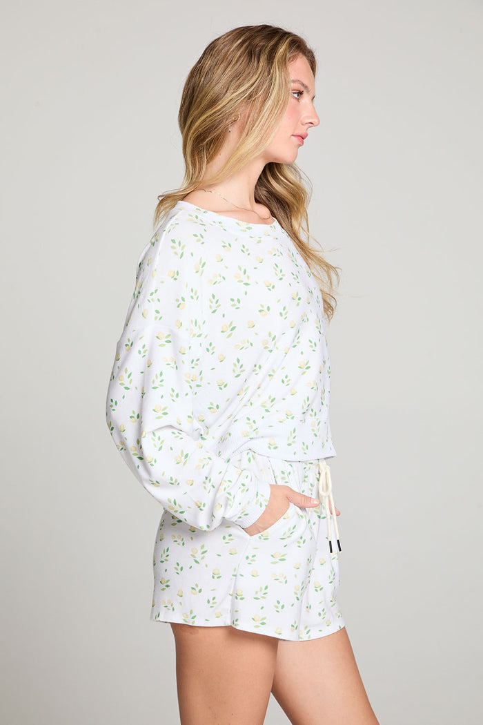 Allover Lemons Long Sleeve WOMENS chaserbrand
