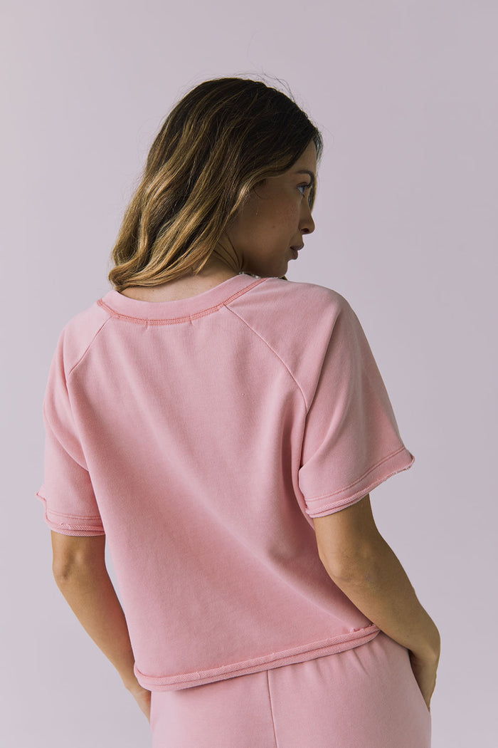 Womens Amelia Pink Mellon Pullover chaserbrand