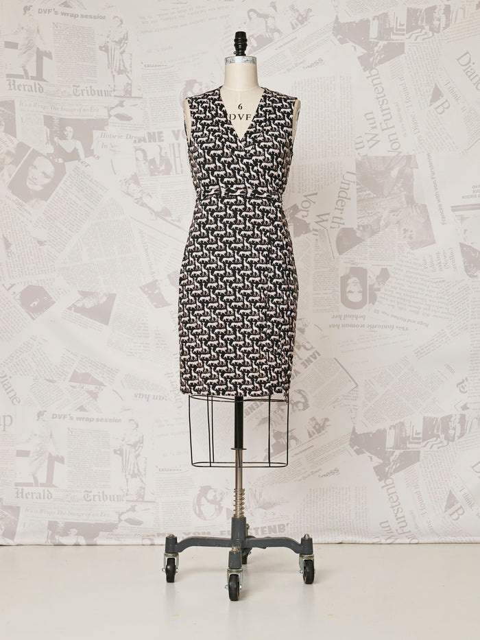 Animal Print Wrap - DVF Vintage
