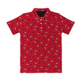 Arkansas Razorbacks Repeat Logo Short Sleeve Polo Shirt