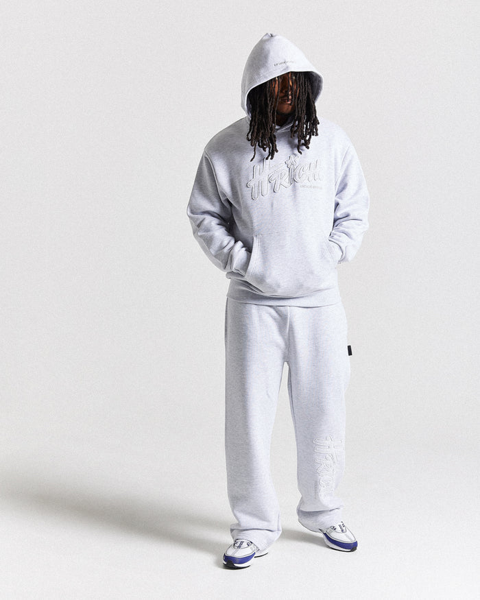 Asthrich Oversized Joggers - Light Grey