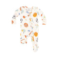 Bamboo 2 Way Zipper Footie - Sports Ball Friends Angel Dear