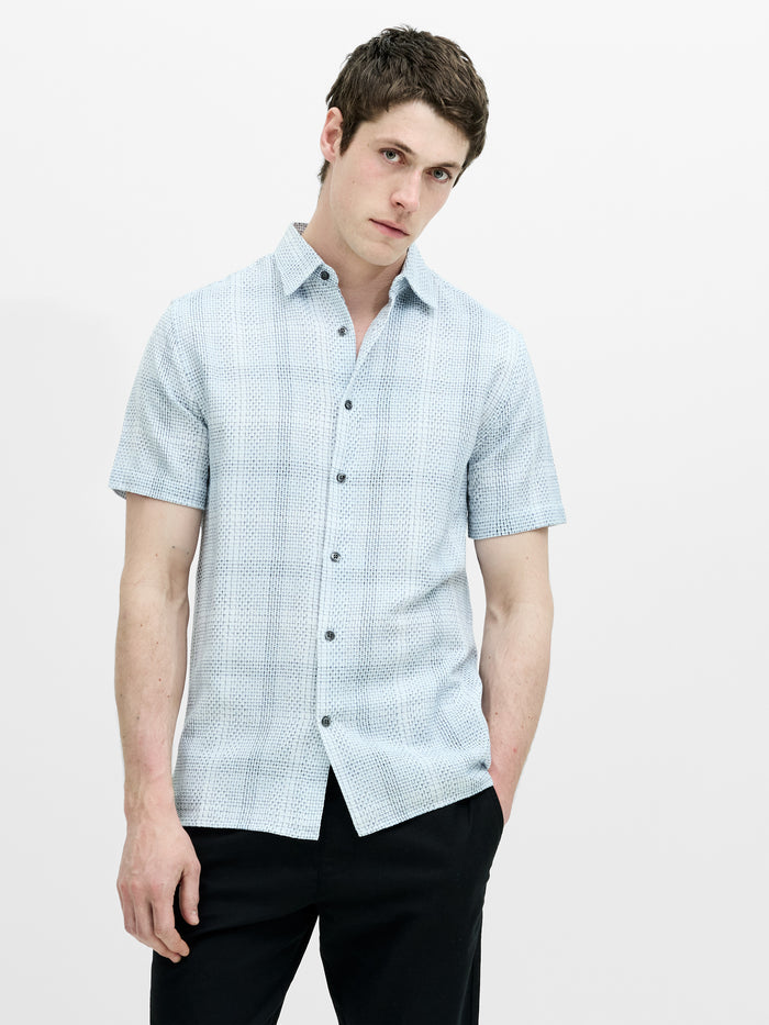 Barrow Dobby Short Sleeve Shirt