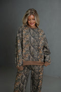 Bayou Fleece Sweatshirt-Camo