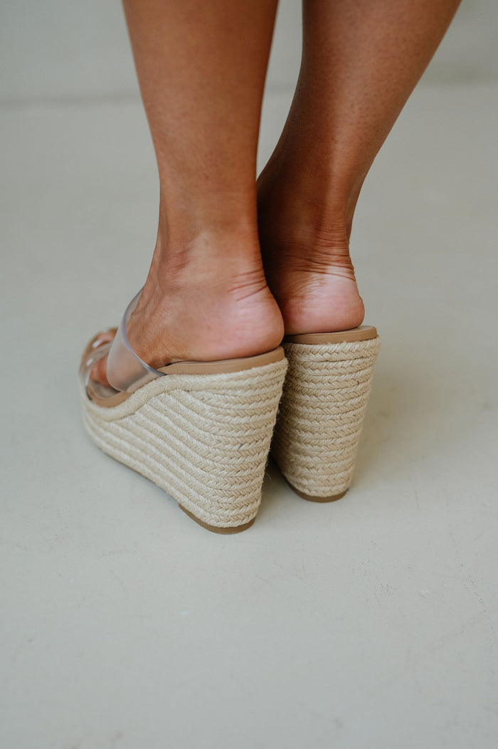 Big Fan Wedges-Clear