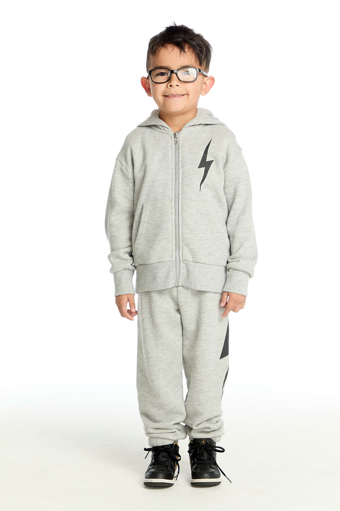 Black Bolt Hoodie Boys chaserbrand