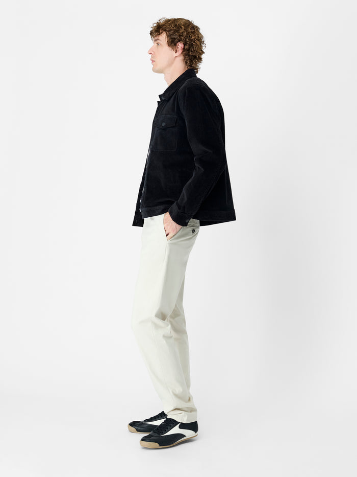 Black Corduroy Utility Jacket