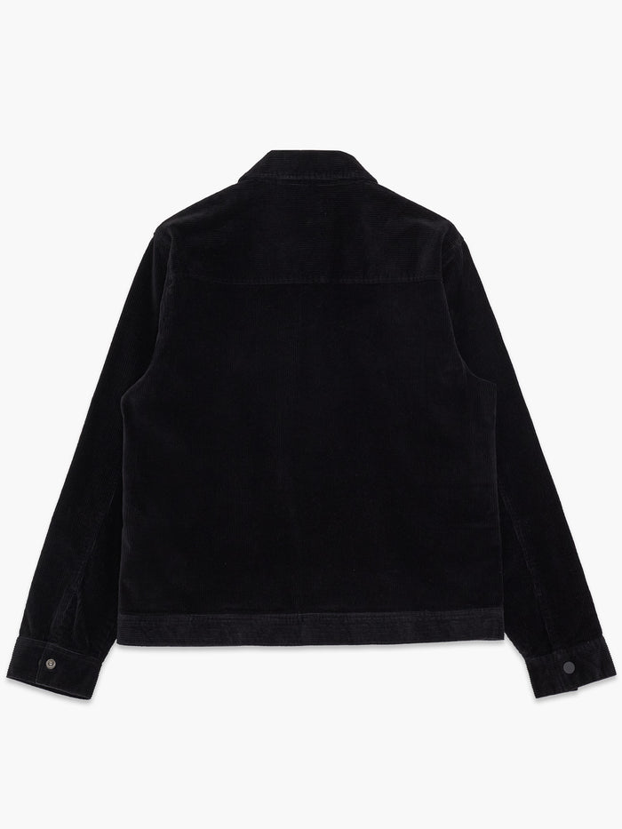 Black Corduroy Utility Jacket
