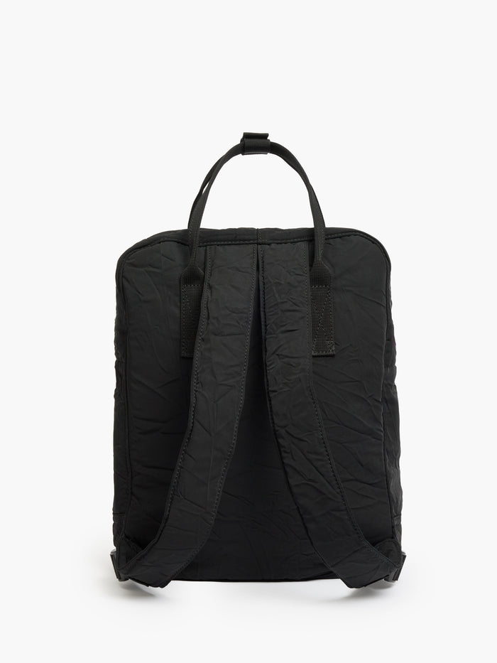 Black Crinkle Backpack