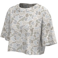 Boxy crop tee Local girl Camo