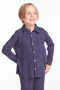 Boys Avalon Long Sleeve Button Down Collar Shirt Boys chaserbrand