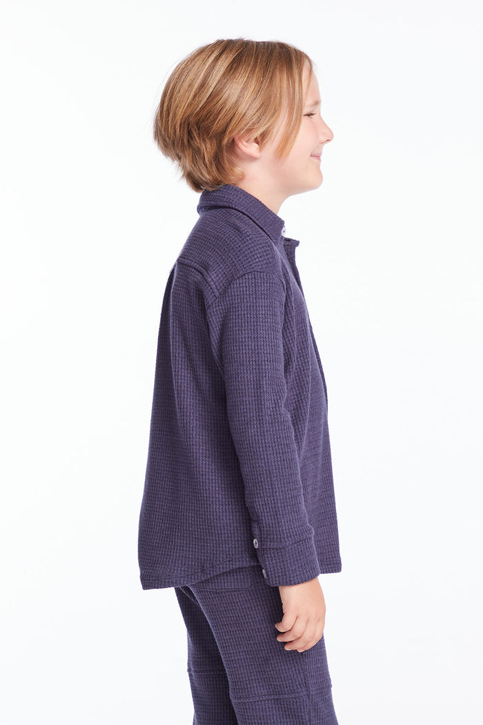 Boys Avalon Long Sleeve Button Down Collar Shirt Boys chaserbrand