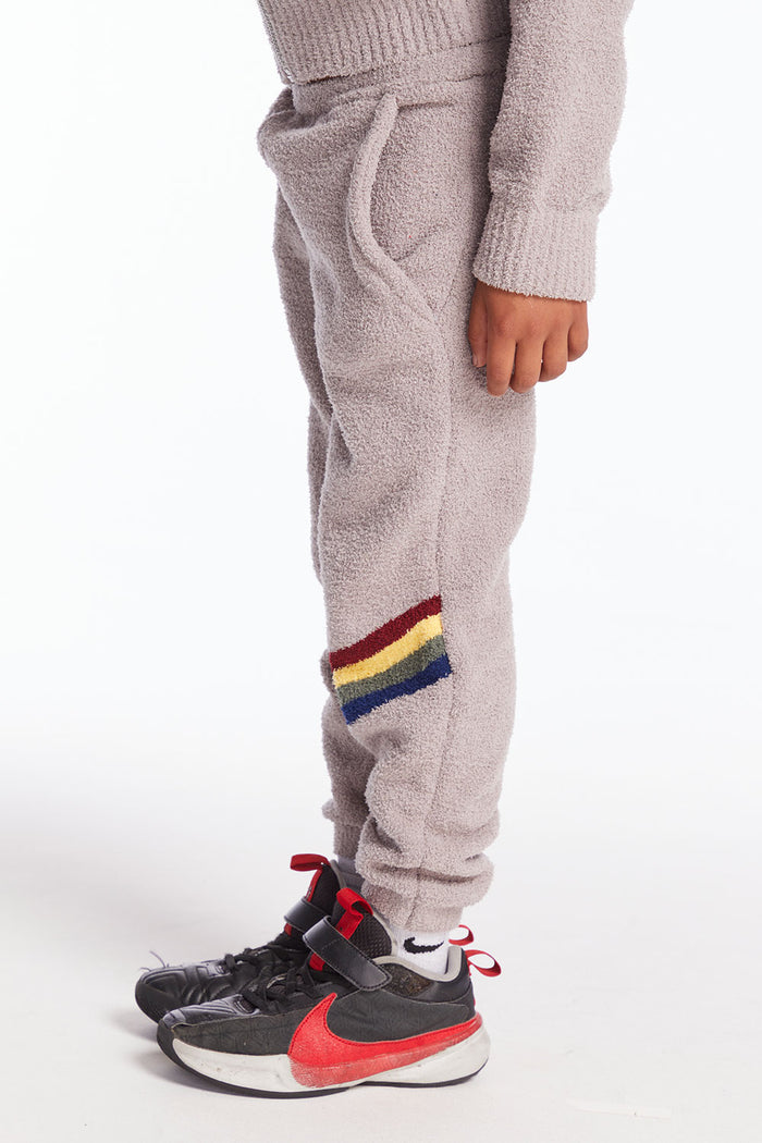 Boys Heather Grey Lounge Pant with Pocket Boys chaserbrand