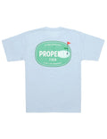 Boys The Links SS Periwinkle- properly tied