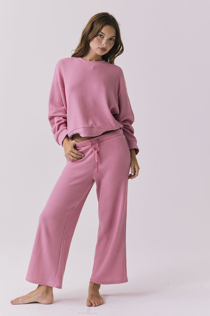 Womens Brandy Crop Sugar Magnolia Joggers chaserbrand