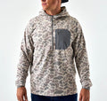 Burlebo blaze tech quarter zip - classic deer camo