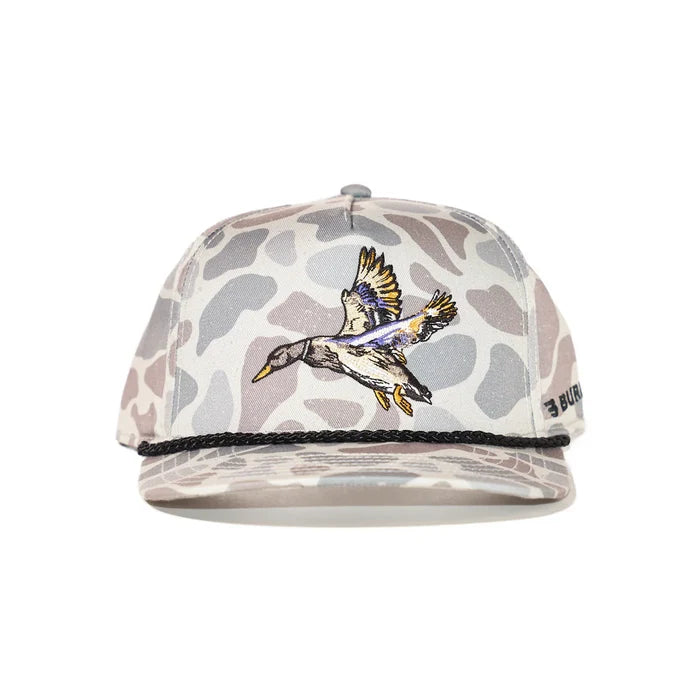 Burlebo Cap - Diving Mallard - Classic Deer Camo