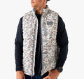 Burlebo deer camo puffer vest