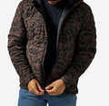 Burlebo puffer jacket - Bendita camo