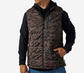 Burlebo puffer vest - Bendita camo