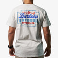 Burlebo Short Sleeve Tee - Mountain Range - Ash Grey