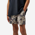 Burlebo Youth Athletic Short - Splatter camo - dark grey Liner