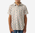 Burlebo youth performance polo - mallard duck dog