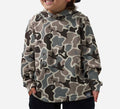 Burlebo youth thermal hoodie - mallard mayhem camo