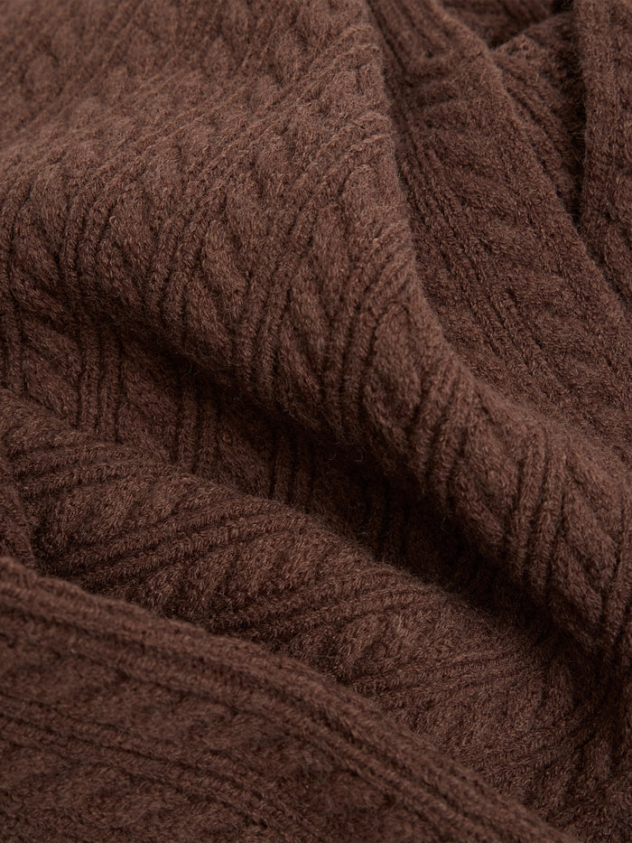 Cable Knit Scarf
