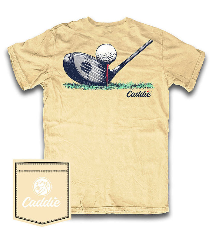 Caddie Lined Up youth tee