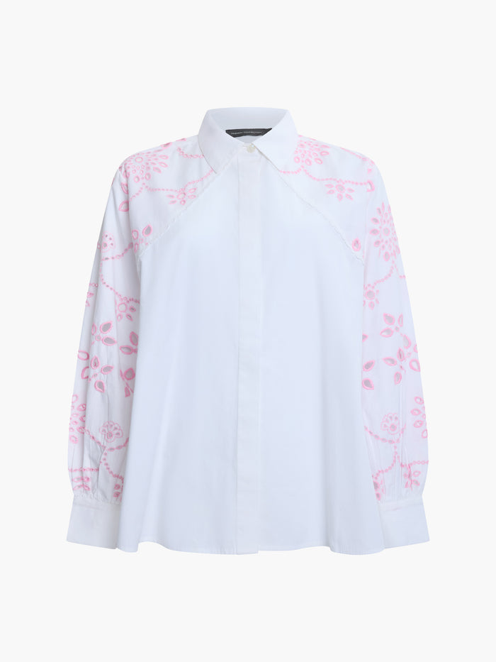 Cambria Cotton Embroidered Shirt