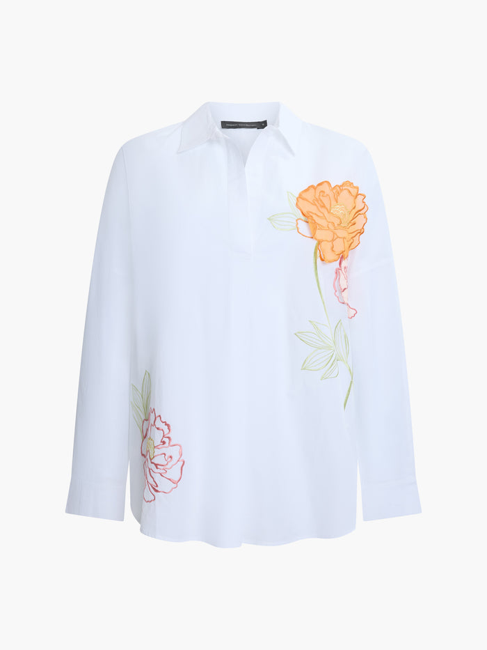 Cambria Cotton Popover Shirt