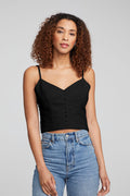 Cara Tank Top - Black Onyx WOMENS chaserbrand
