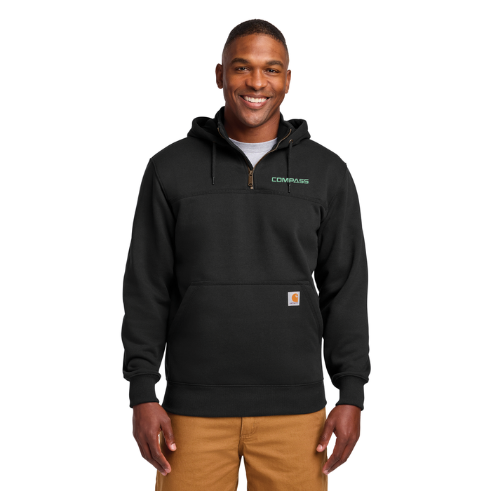 Carhartt® Rain Defender® Paxton Heavyweight Hooded Zip Mock Sweatshirt