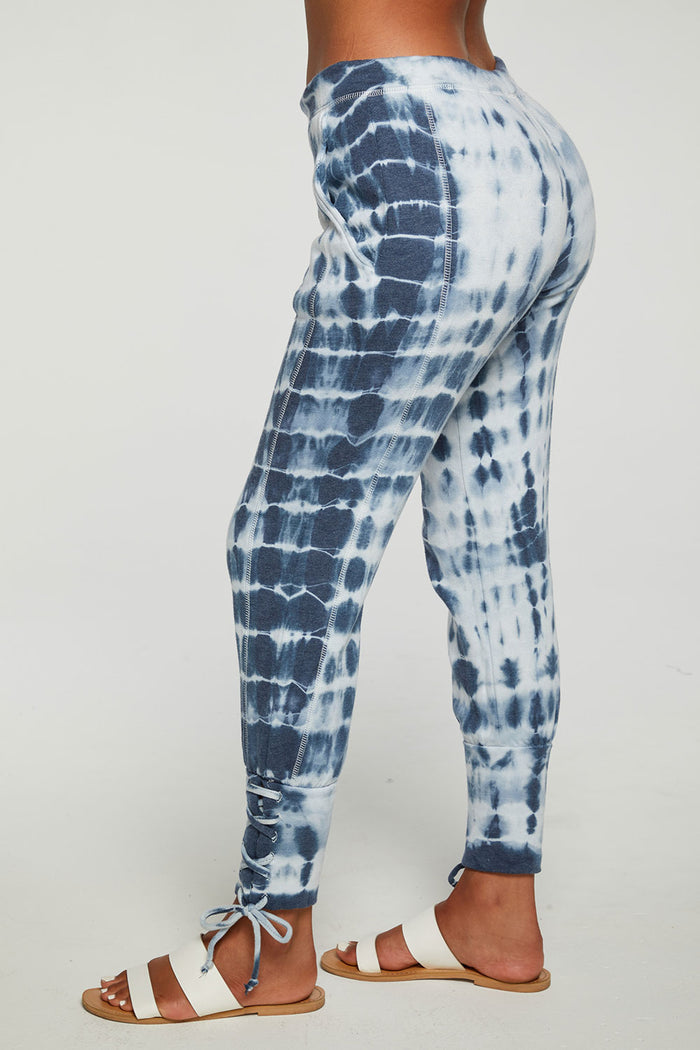 Cashmere Fleece Lace Up Cuffed Jogger WOMENS - chaserbrand