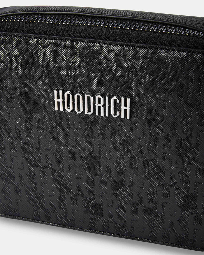 Black pouch with 'HOODRICH' branding on a white background