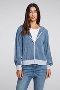Coastal Cloth Zip Up Hoodie Jacket WOMENS chaserbrand