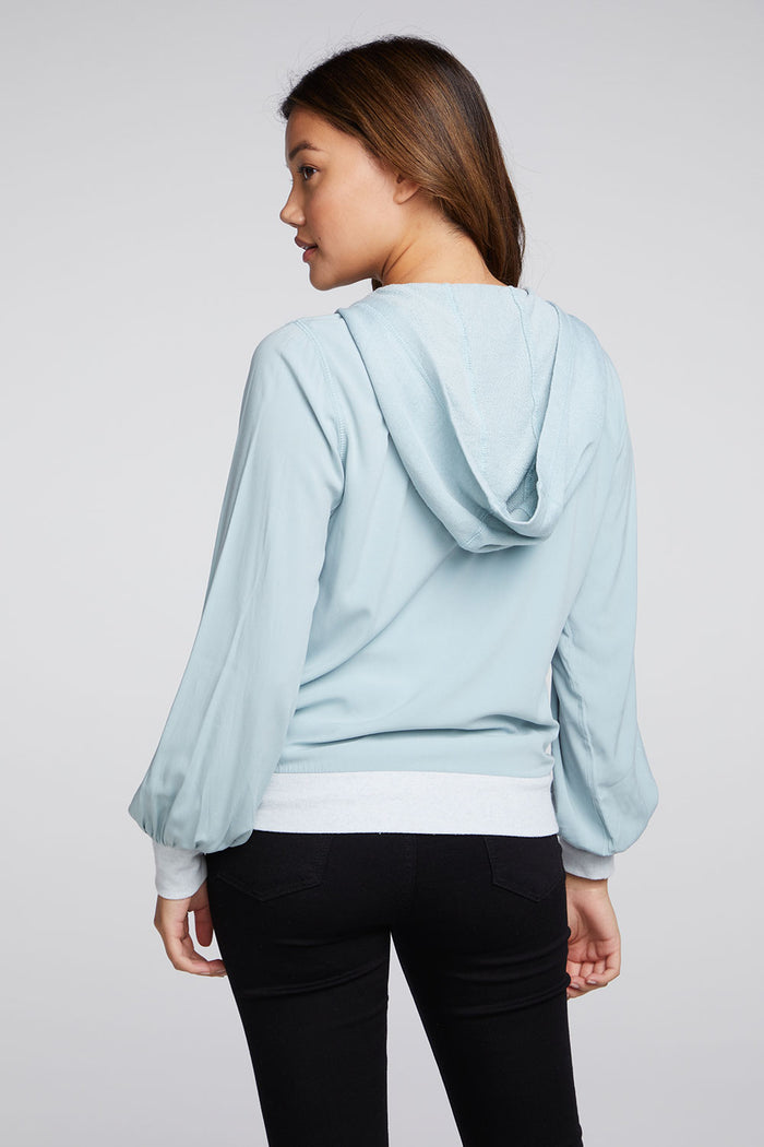 Coastal Cloth Zip Up Hoodie Jacket WOMENS chaserbrand